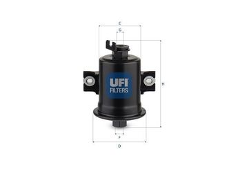 Yakıt Filtresi  SAKURA FS-1112  2330019285 94854916 2330011100 23300-11100 2330011210 23300-11210 2330015040 23300-15040 2330016210 23300-16210 23300-19285 2330019295 23300-19295 2330019495 23300-19495 2330019515 23300-19515