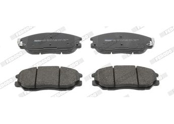 Fren Disk Balata Ön VALEO 670505  4813A21100 5810139A30 58101-39A30 5810139A40 58101-39A40 581013BA02 58101-3BA02 581013BA10 58101-3BA10 58101H1A80 58101-H1A80 5810139A60 581013FA10 58101-3FA10 581013FA00 4813A-21100