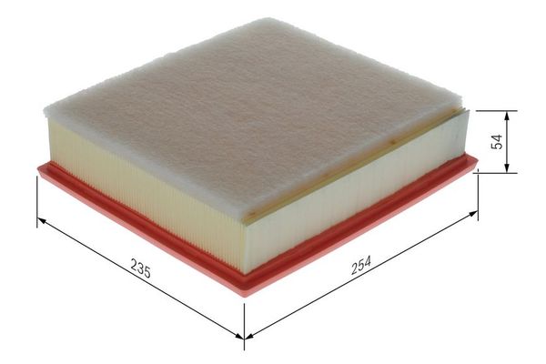 Hava Filtresi  Isuzu D-Max (06.2012->)  BOSCH F 026 400 673