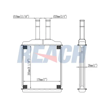 Kalorifer Radyatörü  ASPART 6HMA1016
