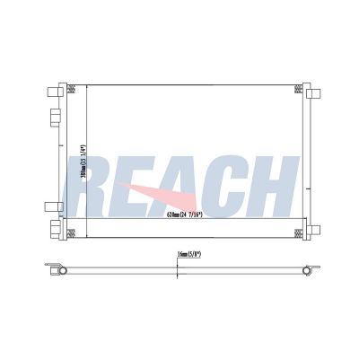 Klima Radyatörü  Renault Scenic II (06.2003->)  MGA 82700