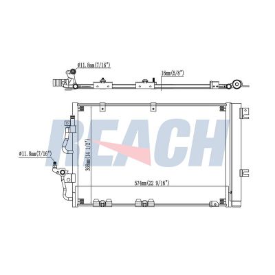Klima Radyatörü  Opel Zafira B (2005->)  MGA 82392