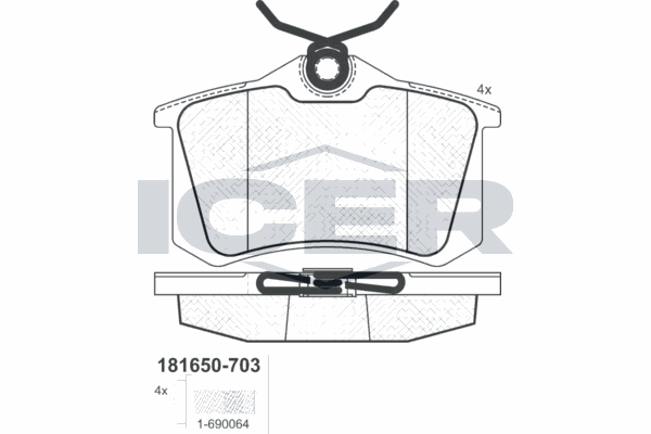 Fren Disk Balata Arka Audi S6 Avant (4B6)(06.2001->)  OPEL ORJINAL 1617190980