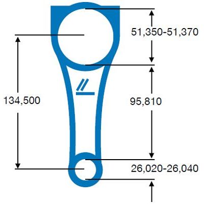 Piston Kolu  BRUCKE 55228871