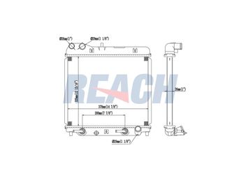 Su Radyatörü  RADISEN RR 68110  19010PWAQ01 19010PWA901 19010-PWA-901 19010PWAG01 19010-PWA-G01