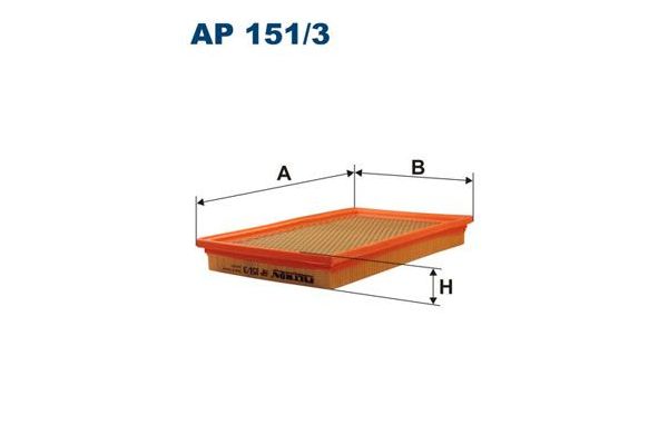 Hava Filtresi  FILTRON AP 151/3