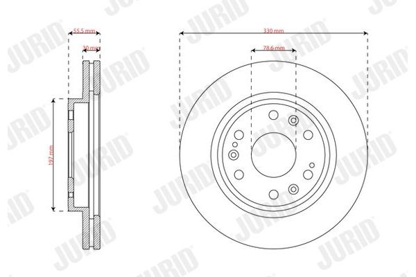 Fren Disk Ayna Ön Sağ ve Sol Cadillac Escalade GMT K2XL (2015->)  AYD 50545