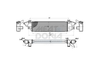 Turbo Radyatörü  MGA 87200  1530A161 6000605338