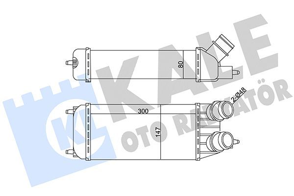 Turbo Radyatörü  KALE 344895