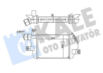 Turbo Radyatörü  MAHER 10792  MN135001