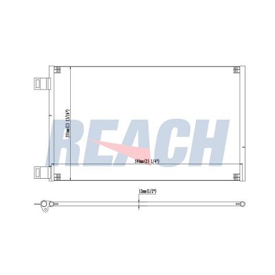 Klima Radyatörü  Renault Kangoo (F/KW0)(01.2008->)  MOTRIO 8660003624