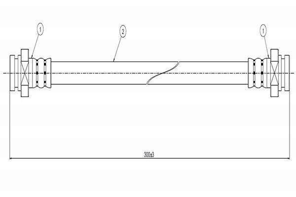 Fren Hortumu Arka Sağ veya Sol CAVO C800 342A