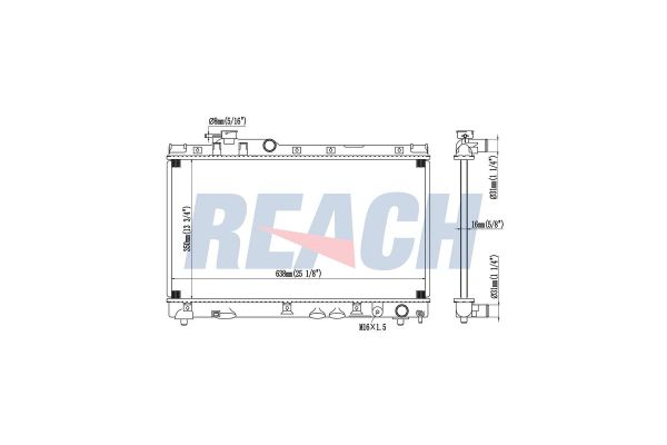 Su Radyatörü  RADISEN RR 64777