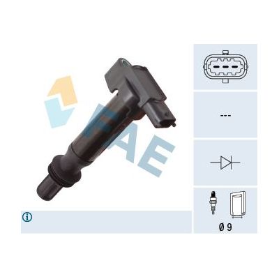 Ateşleme Bobini  Peugeot 308 (07.2013->)  HERTH+BUSS 19050086