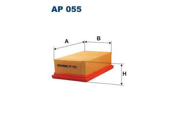 Hava Filtresi  Opel Rekord E (1977->)  FILTRON AP 055