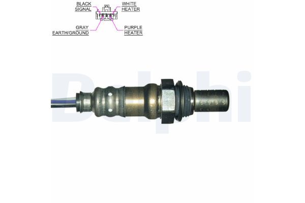 Oksijen (Lambda) Sensörü  Mitsubishi Space Wagon (N30/N40)(1991->)  DELPHI ES20076-12B1
