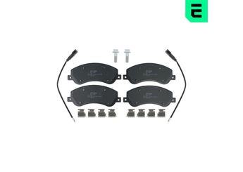 Fren Disk Balata Ön OPTIMAL BP-12656  6C112K021B9A 1371402 2H0698151 1433952 1488962 1553797 1560014 1721087 1824346 6C112K021AE 6C11-2K021-AE 9C112K021AA 9C11-2K021-AA ME6C1J2K021AA ME6C1J2K021AB 2H0 698 151 2H0698151A