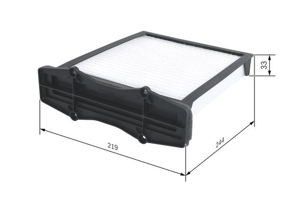 Polen Filtresi  Land Rover Freelander 1 (LN)(09.2002->)  BOSCH 1 987 432 116