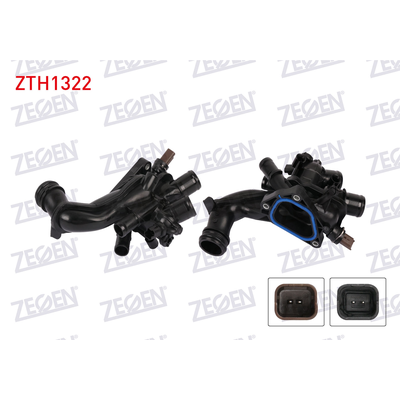 Termostat Gövdesi  Peugeot 308 (09.2007->)  ZEGEN ZTH1322