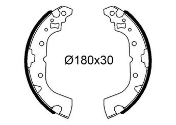 Fren Pabuçlu Balata Arka VALEO 564281  4600A350