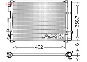 Klima Radyatörü  HYUNDAI ORJINAL 97606Q0300  97606Q0300