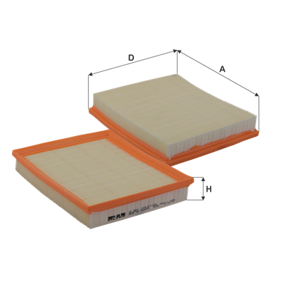 Hava Filtresi  Opel Omega A (1986->)  FIL FILTRE HP 2041
