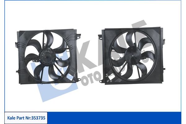 Radyatör Fan ve Motoru  GVA 7511000