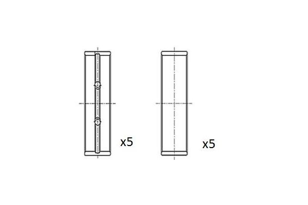 Ana Yatak (0.25)  KOLBENSCHMIDT 77983610