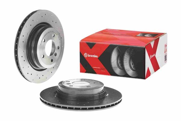 Fren Disk Ayna Arka Sağ ve Sol BMW 3 Serisi Sedan (E90)(2004->)  BREMBO 09.A270.1X