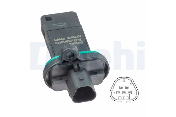 Hava Debimetresi  Opel Mokka (2012->)  DELPHI AF10635-12B1