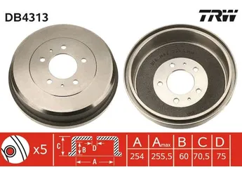 Kampana Arka Sağ veya Sol APALI 2061  MB193595