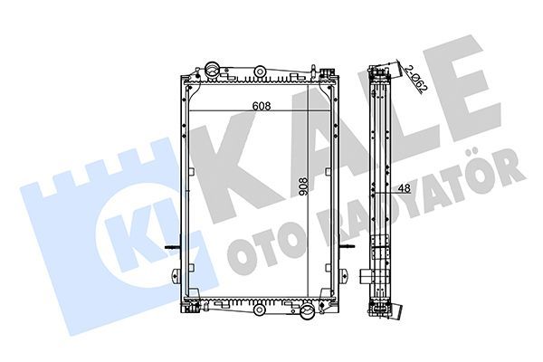 Su Radyatörü  KALE 350210