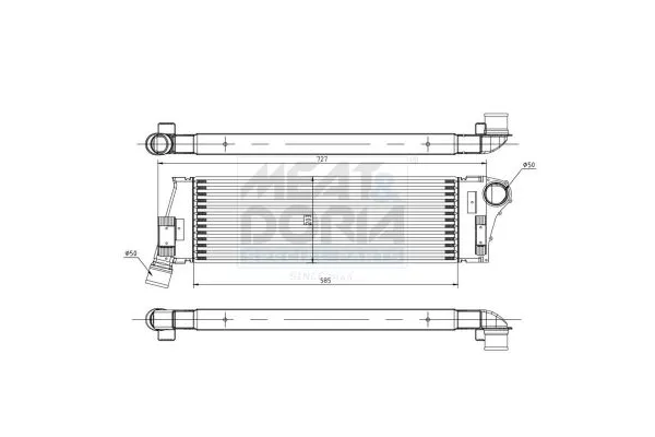 Turbo Radyatörü  MGA 80546