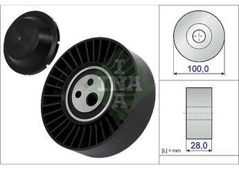Vantilatör Kayış Gergi Rulmanı  INA 531 0635 20  60814102 7788010 778 8010