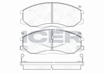 Fren Disk Balata Ön AYD 60034BA  4813008260 K52Y3523Z 0K52Y-3523Z 5810126A00 58101-26A00 5810126A10 58101-26A10 5810126A20 58101-26A20 5810126A30 58101-26A30 5810126A40 58101-26A40 5810139A20 58101-39A20 5810139A30 58101-39A30 5810139A40 58101-39A40 581013AA10 58101-3AA10 581013AA20 58101-3AA20 5810147A00 58101-47A00 581014AA26 58101-4AA26 581014AA90 58101-4AA90 581013AA11 581013AA30 OK52Y3523Z OK52Y-3523Z 48130-08260 48130090A1 48130-090A1 48130091A0 48130-091A0 4813008BA0 48130090A0 48130090A2