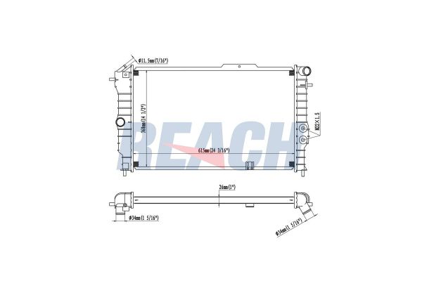 Su Radyatörü  AXAM 05-11-05-0032