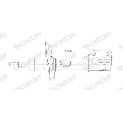 Amortisör Ön Sağ veya Sol Opel Karl (2015->)  OPEL ORJINAL 42504997