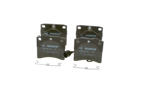 Fren Disk Balata Ön Volkswagen T4 Transporter Kamyonet Çift Kabin Syncro (08.1992->2003)  BOSCH 0 986 494 041