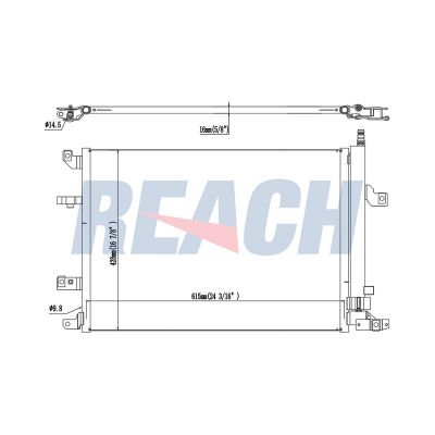 Klima Radyatörü  Volvo V70 S.Wagon [Combi] (01.2000->)  BSG 95-525-009