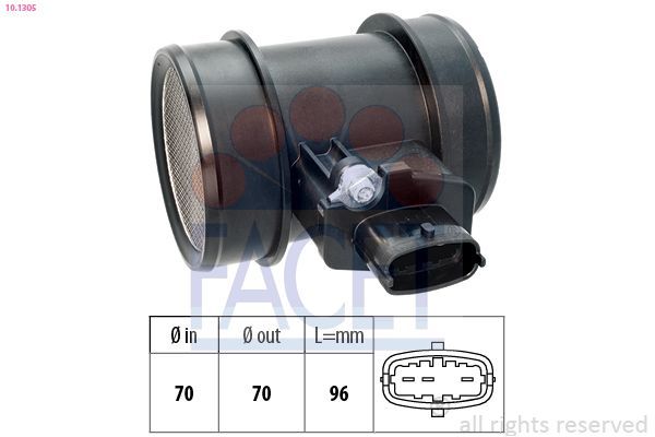 Hava Debimetresi  PSA ORJINAL 93184406