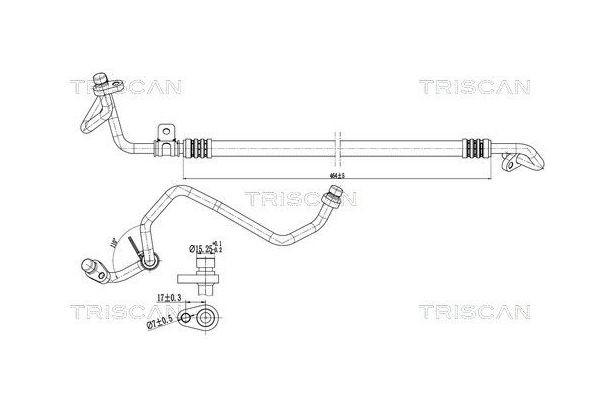 Klima Hortumu  RENAULT ORJINAL 924901662R