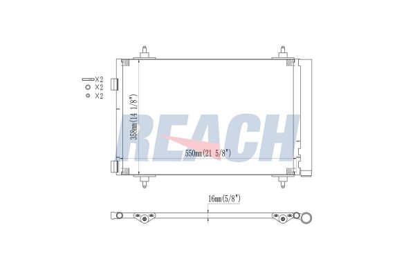 Klima Radyatörü  BEHR 8FC 351 317-571