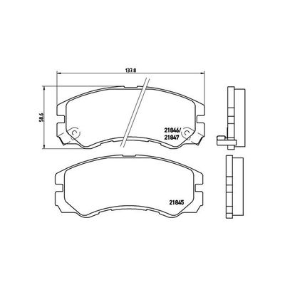 Fren Disk Balata Ön Opel Frontera B (1998->)  MAGNETI MARELLI 363700459020
