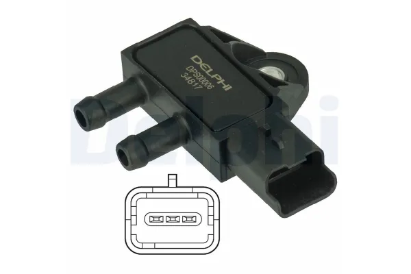 Map Sensörü  Peugeot 407 Coupe (10.2005->)  DELPHI DPS00006