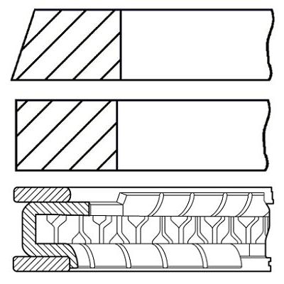 Segman (86.00MM-0.50)  GOETZE 06-850400-STD