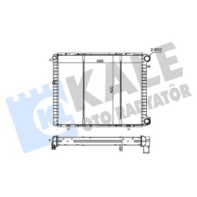 Su Radyatörü  KALE 127400