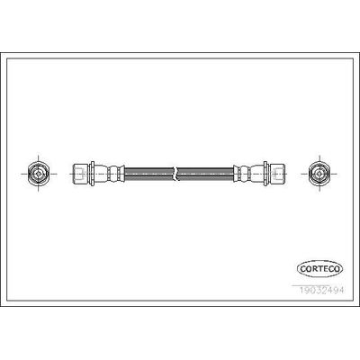 Fren Hortumu Arka Sağ veya Sol CAVO C901 408A