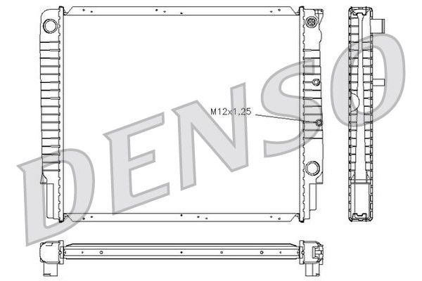 Su Radyatörü  DENSO DRM33036