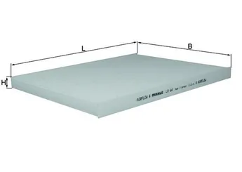 Polen Filtresi  MAHLE LA 64  71771737 0000071771737 60814643 0060814643 46722335 46721047 0046721047 573228900