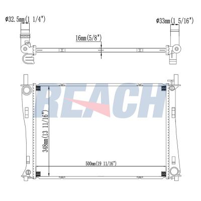 Su Radyatörü  MARGO 2520036